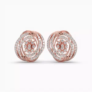 Intricate Layers H&A Diamond Studs