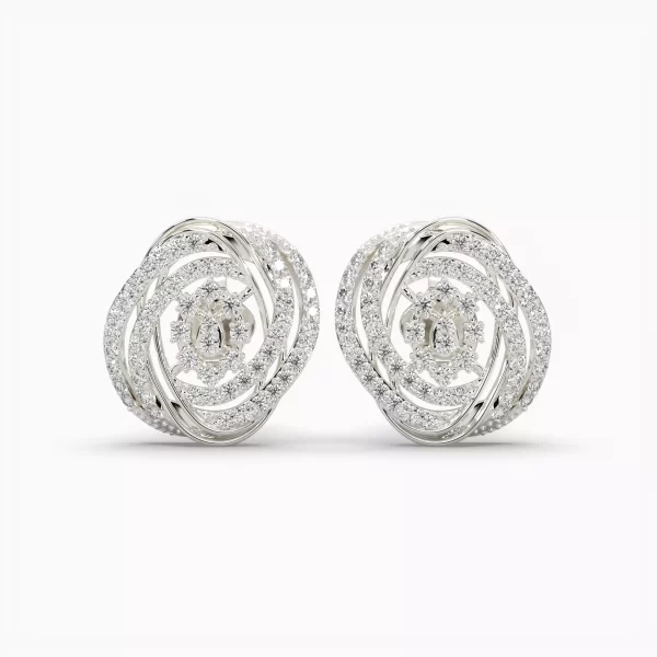 Intricate Layers H&A Diamond Studs