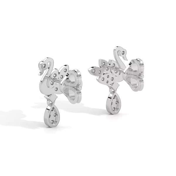 Swan Inspired H&A Diamond Studs - Image 5