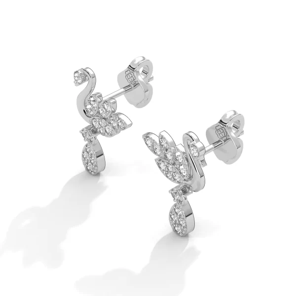 Swan Inspired H&A Diamond Studs - Image 4