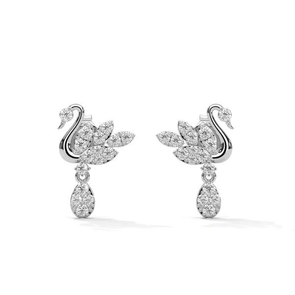 Swan Inspired H&A Diamond Studs