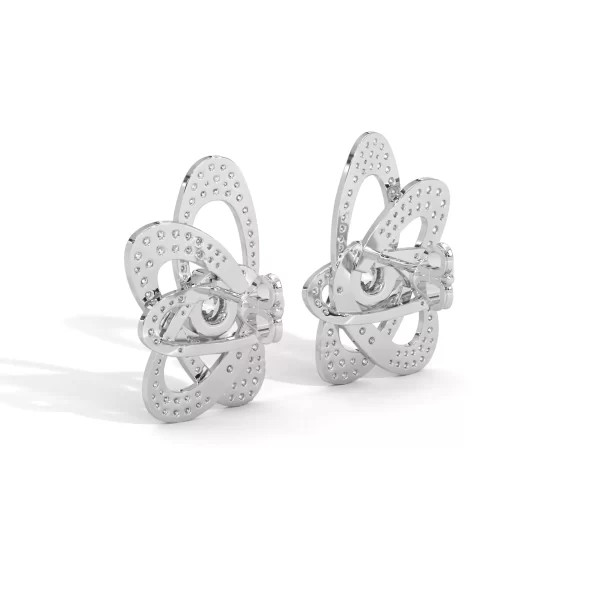 3.05ct Ribbons of Life H&A Diamond Studs - Image 4