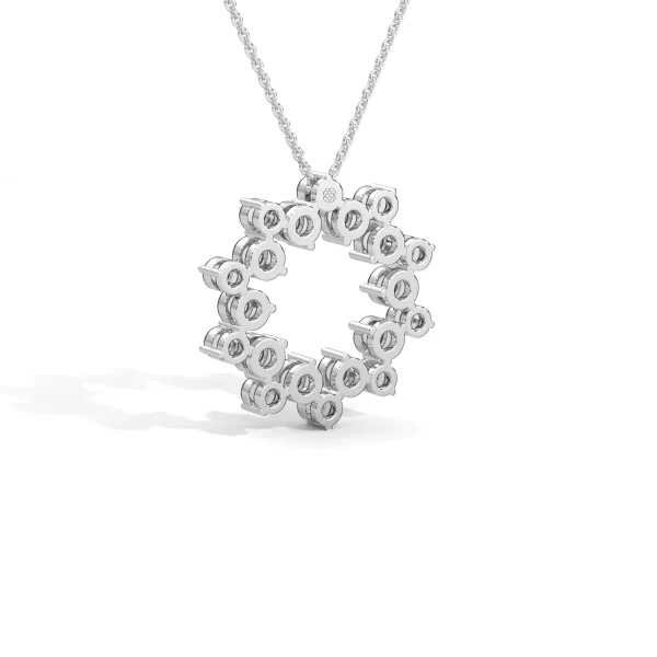 Starburst H&A Diamond Necklace - Image 4