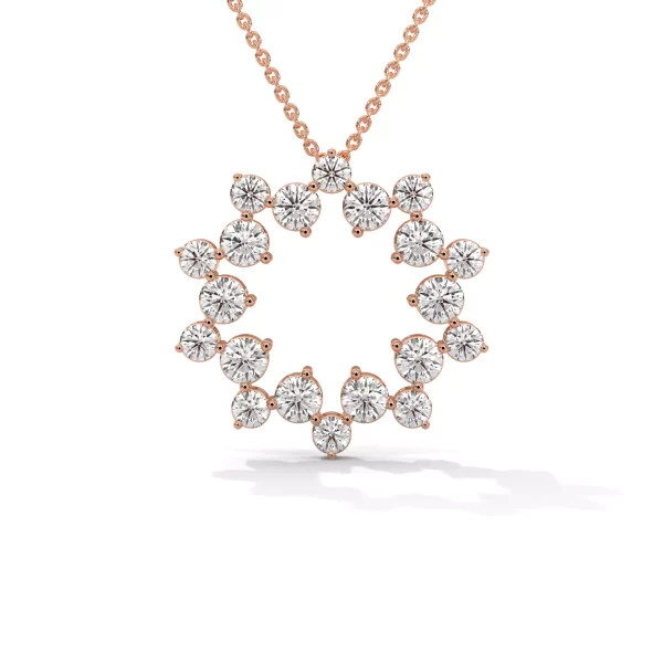 Starburst H&A Diamond Necklace - Image 2